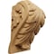 Ekena Millwork 3 1/4"W x 2 3/4"D x 5"H Medium Acanthus Leaf Block Corbel, Cherry CORW03X03X05BACH - alternate 1